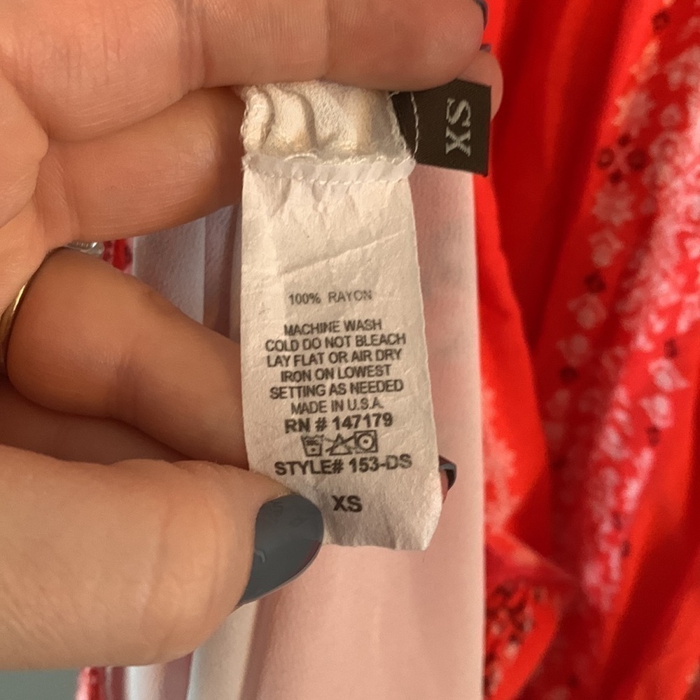 Evereve Braeve Red Short Dress - Picture 8 of 8